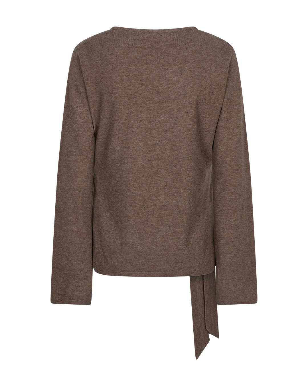 Red Button Brown Sweet Knot Top SRB5153