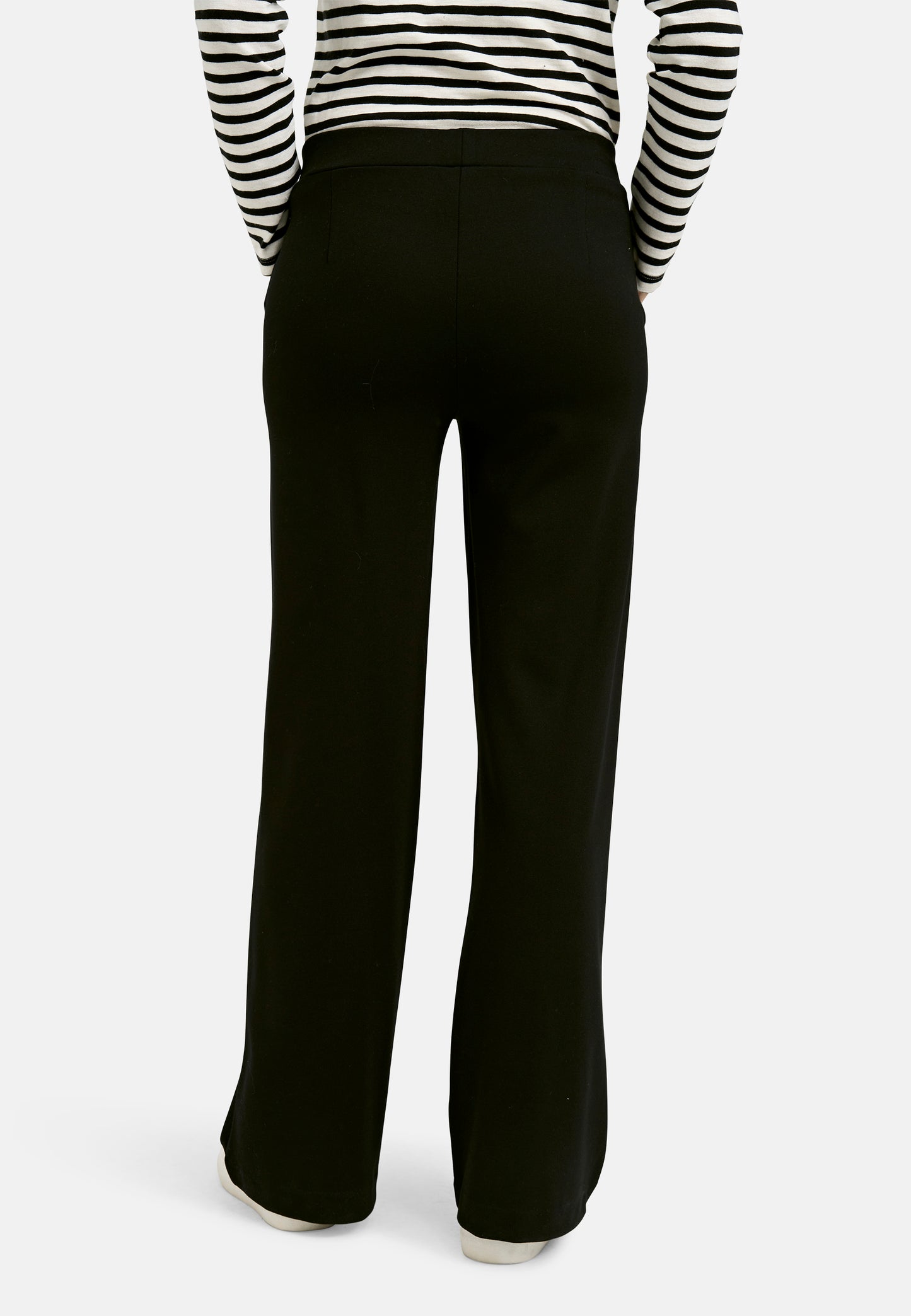 Smith & Soul Black Jersey Trousers 0000-0957