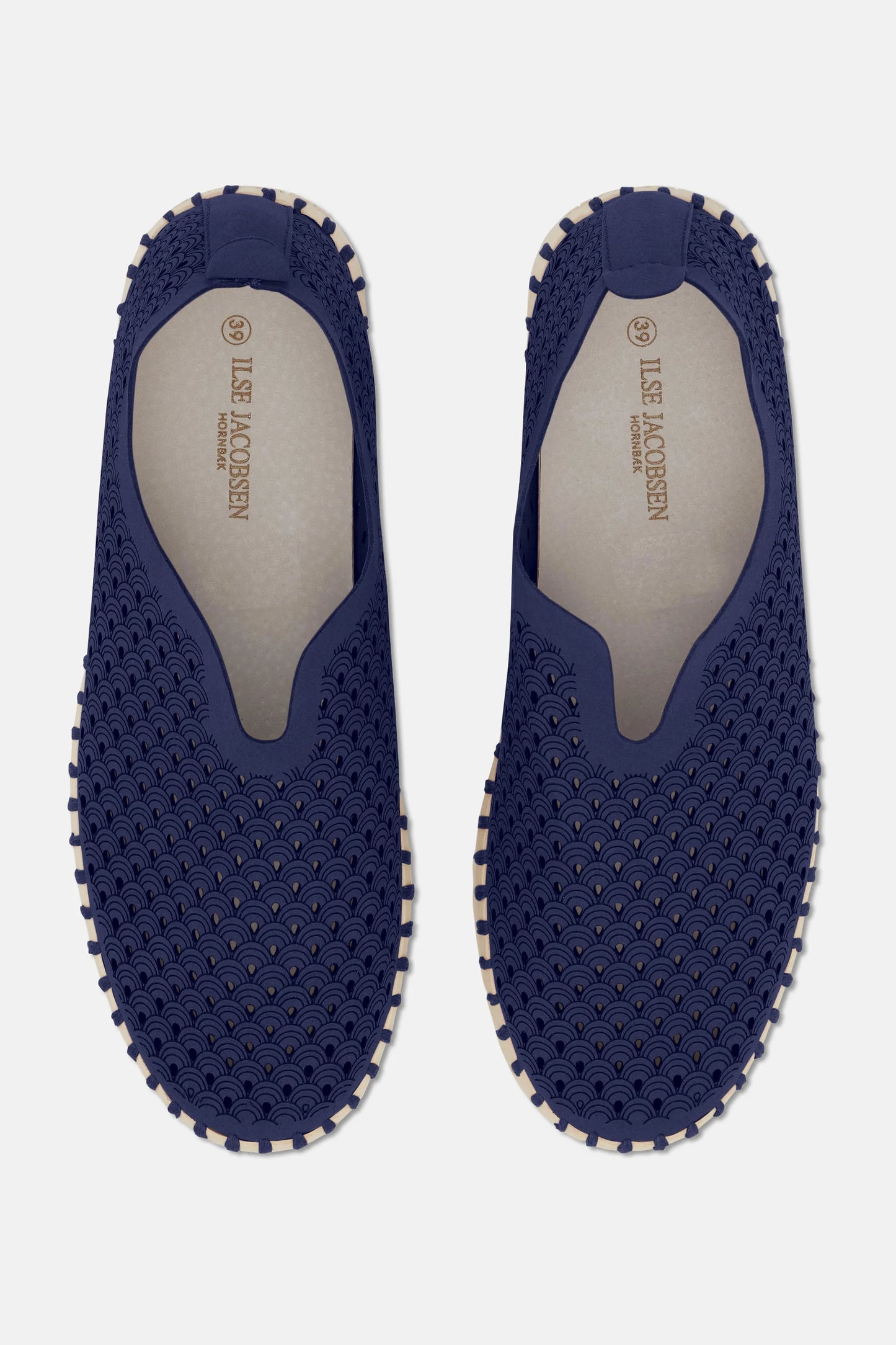 Ilse Jacobsen Indigo Flatform Shoe Tulip 3373