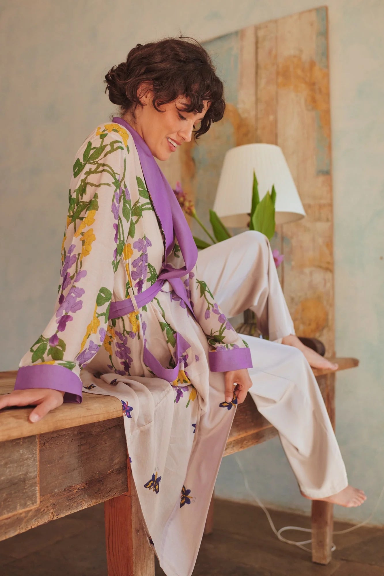 One Hundred Stars Wisteria Lilac Gown Gwnwislil