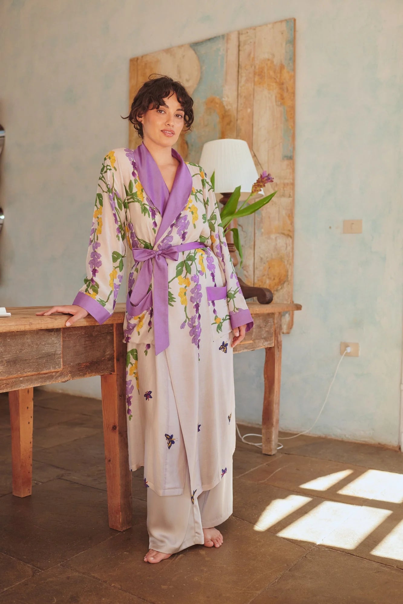 One Hundred Stars Wisteria Lilac Gown Gwnwislil