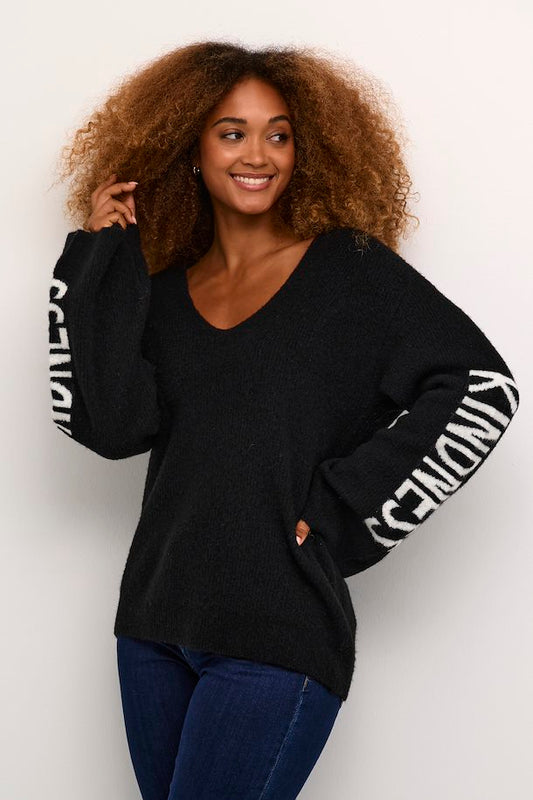 Cream Knitted Sweater