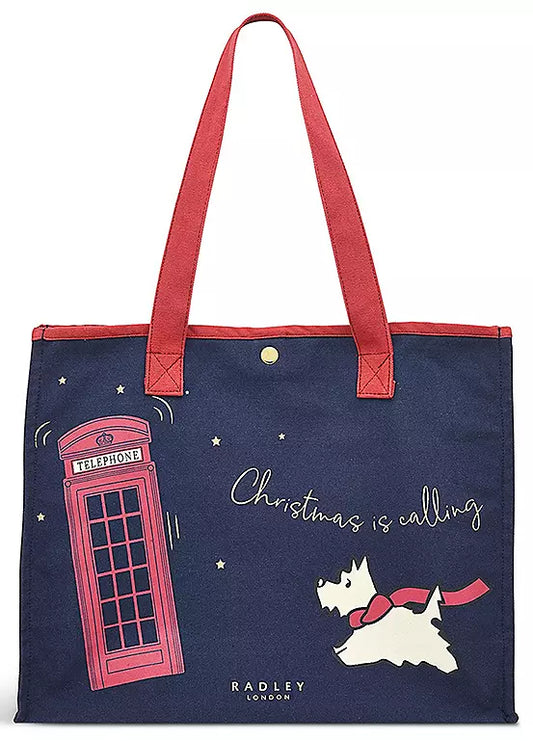 Radley Christmas Is Calling Tote Bag
