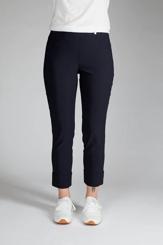 Robell Bella Navy 7/8 Trousers