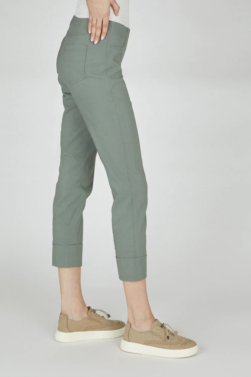 Robell Bella Khaki 7/8 Trousers