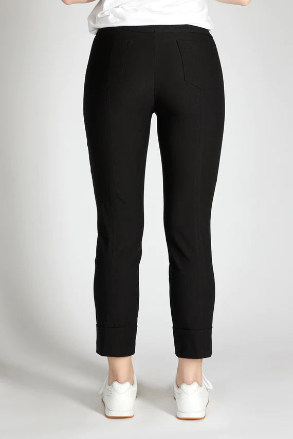 Robell Bella Black 7/8 Trousers