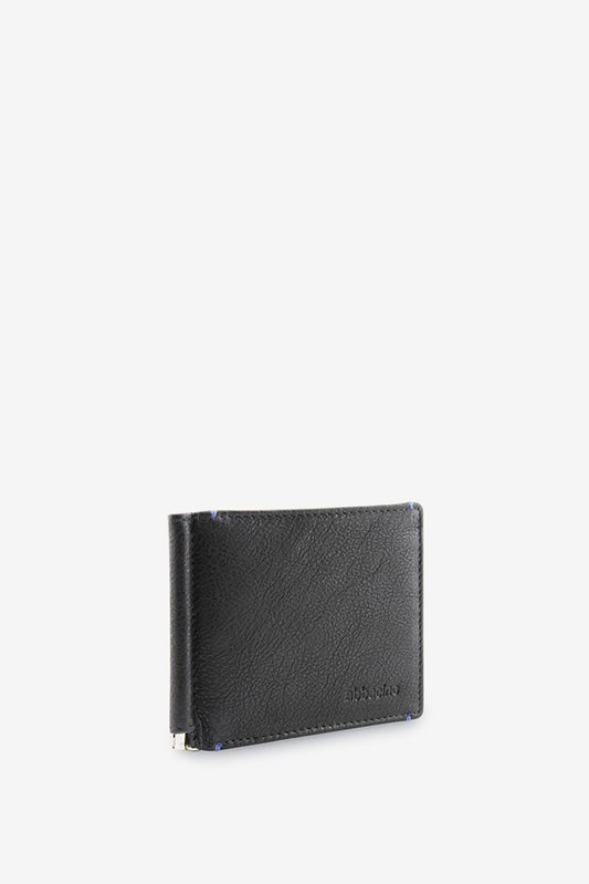 Abbacino Leather Card Holder Sabello 70272 BLACK