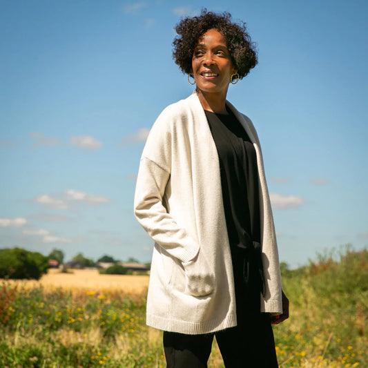 Tilley & Grace Amelia Stone Cardigan