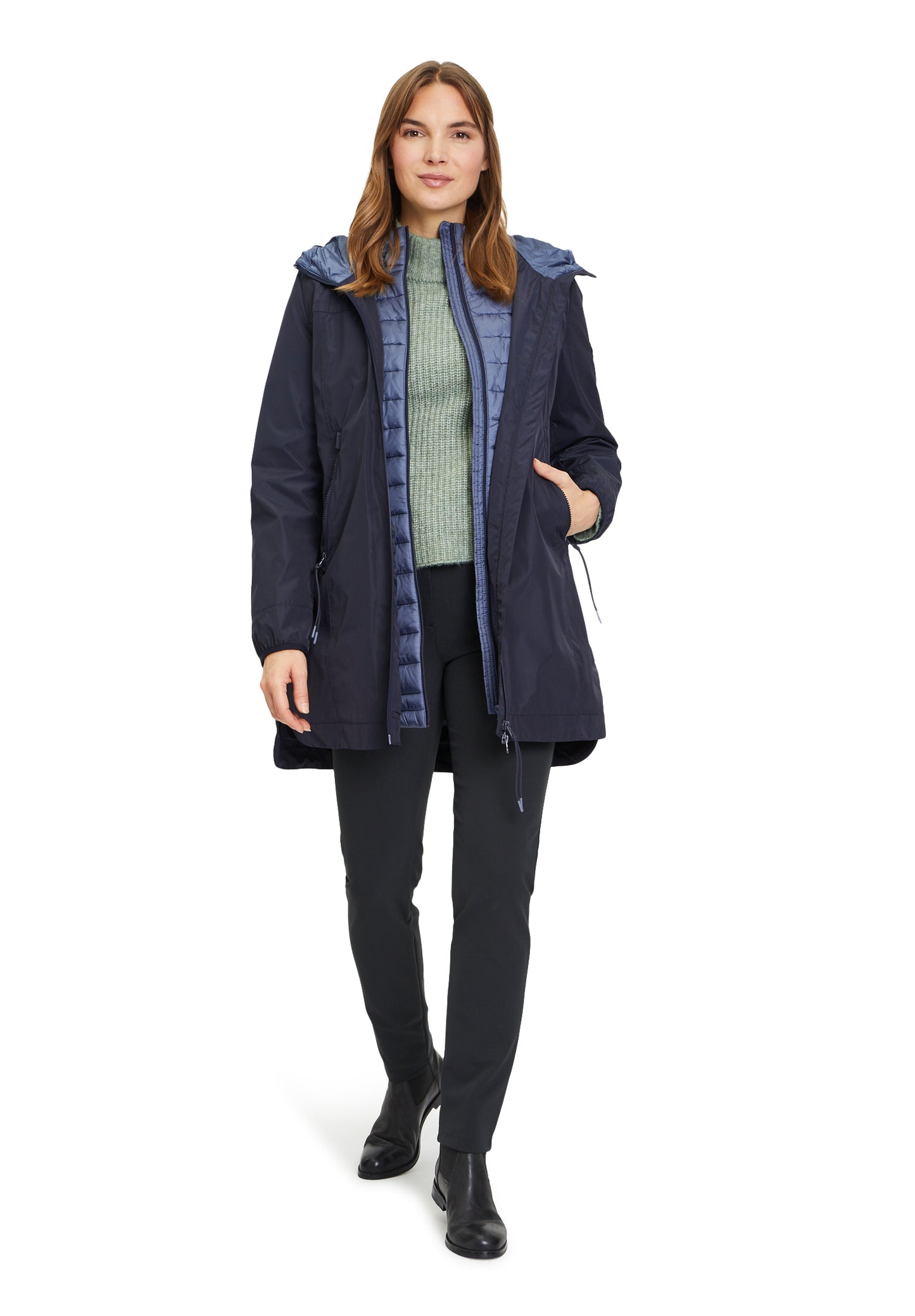 Betty Barclay Navy 4 in 1 Coat