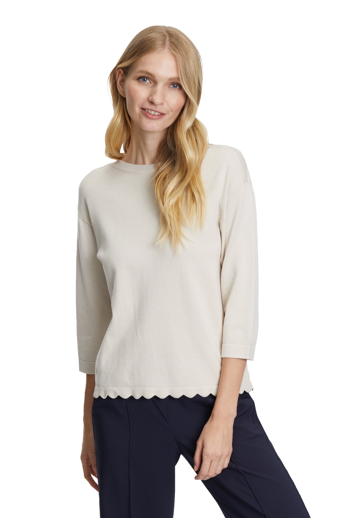 Betty Barclay Scallop Hem Sweater