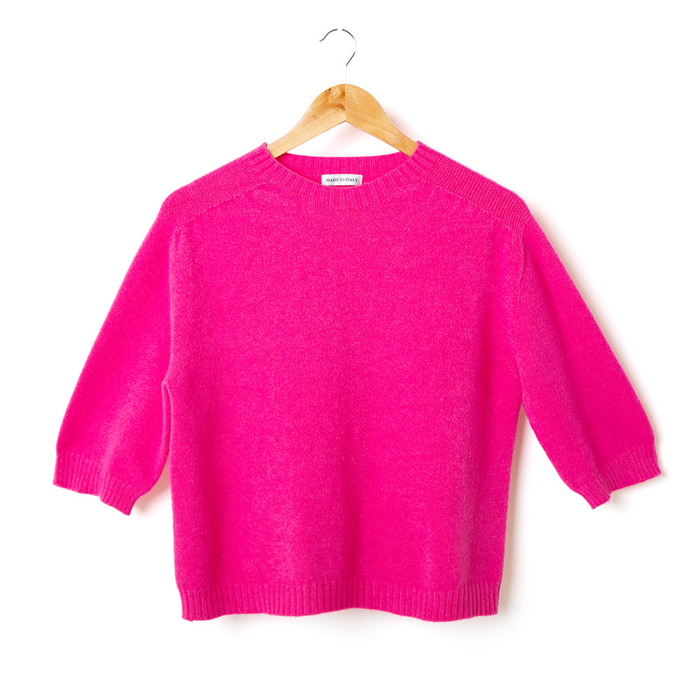 Tilley & Grace Camden Fuchsia Sweater