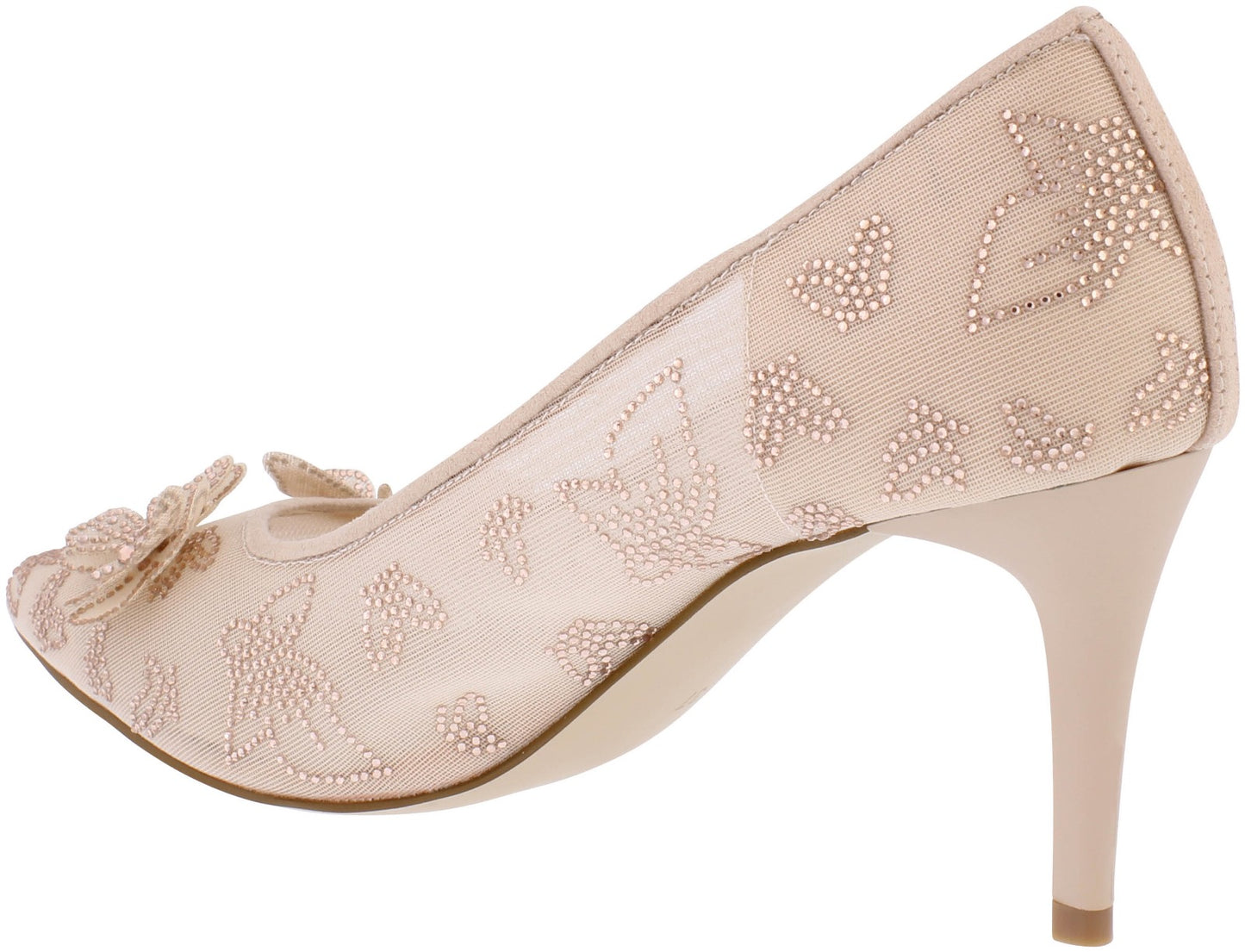 Capollini Mesh Court Shoe