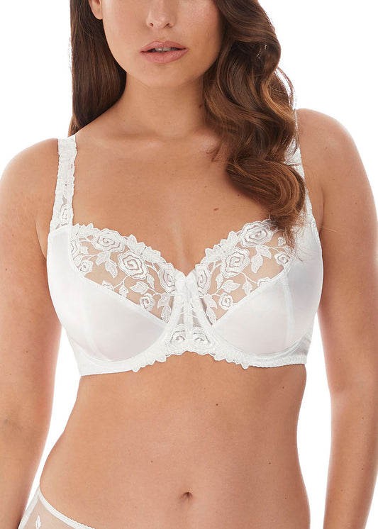 Fantasie Belle White Balcony Bra