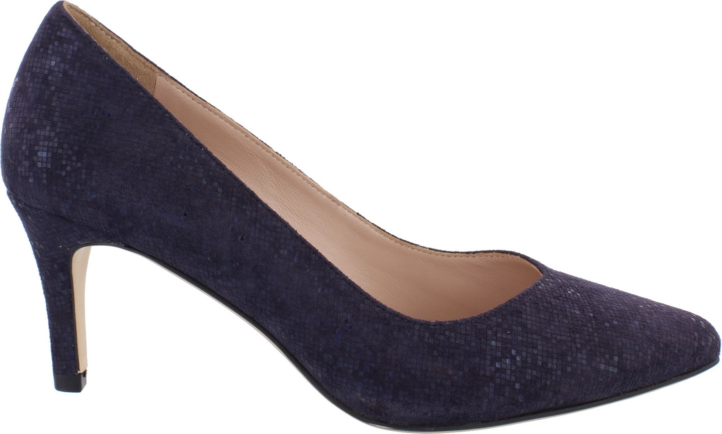 Capollini Navy Court Shoes