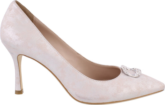 Capollini Pink Shimmer High Court Shoes