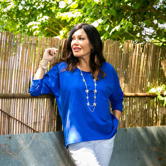 Tilley & Grace Marley Royal Blue Sweater