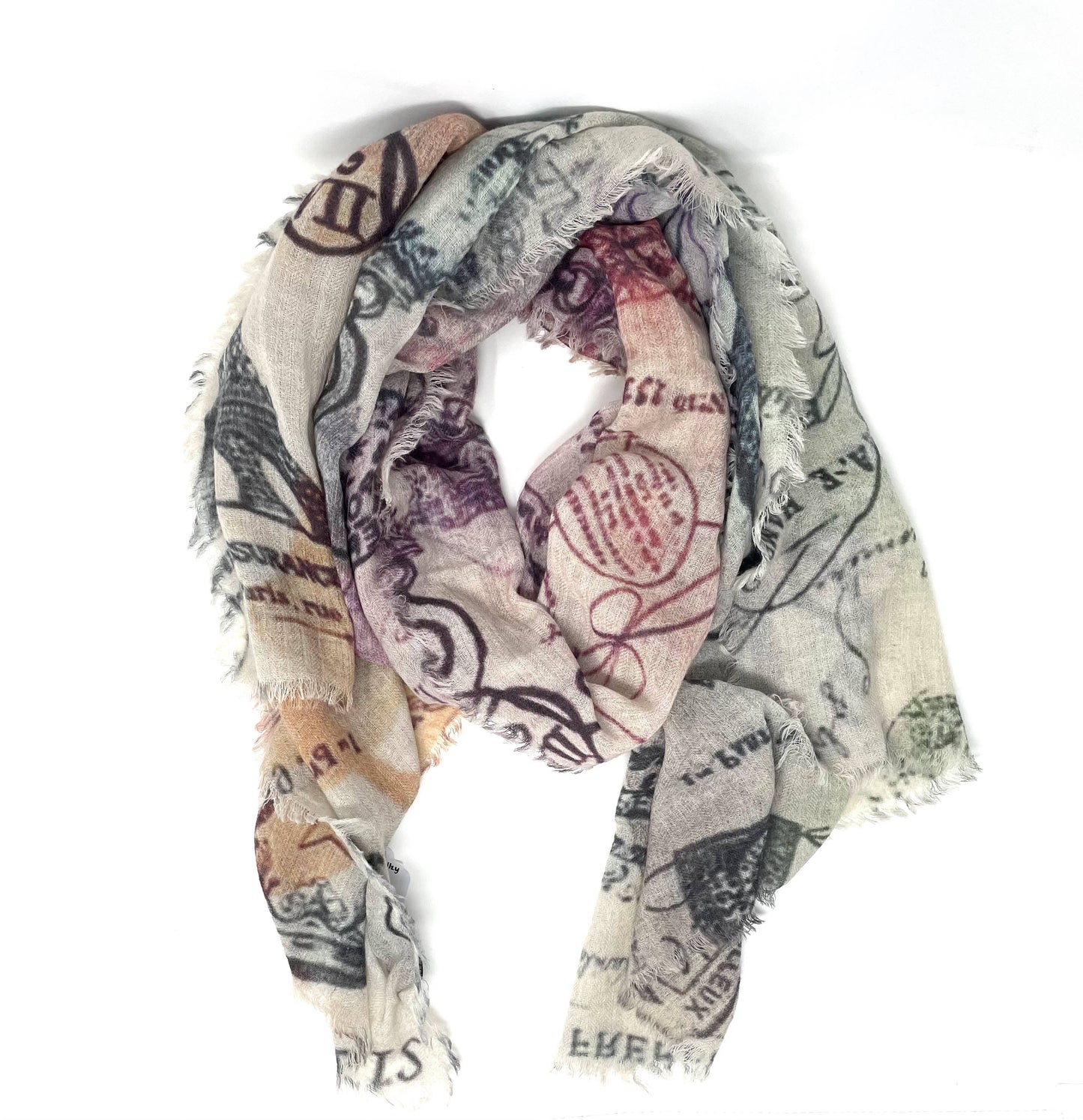 Salisa Paris Postcards Scarf