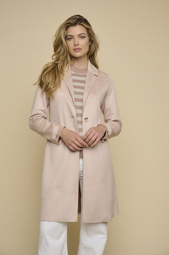 Rino & Pelle Faux Suede Coat
