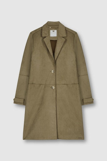 Rino & Pelle Faux Suede Coat