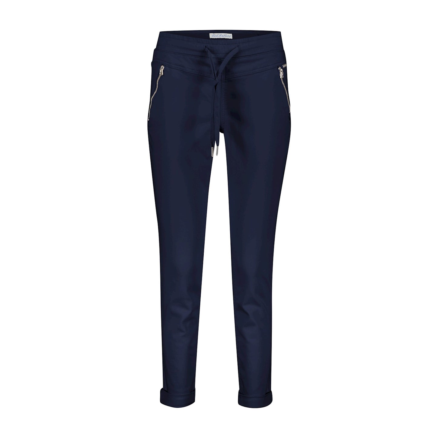 Red Button Navy Tessy Crop Joggers