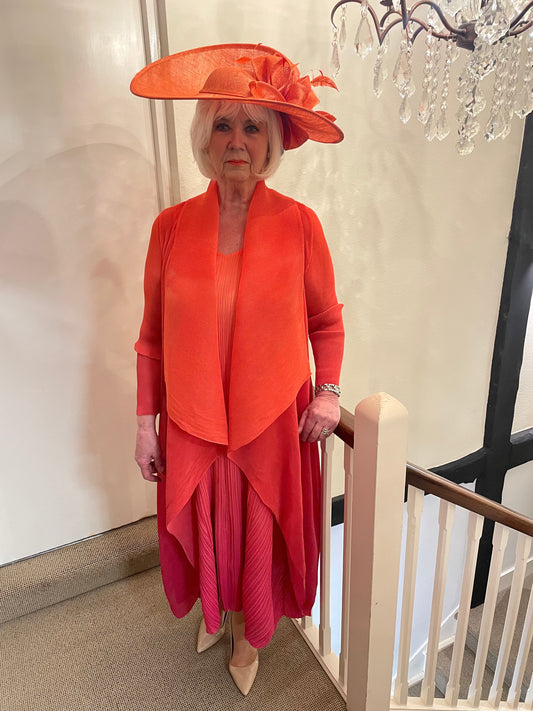 Alquema Estrella Plisse Dress and Coat