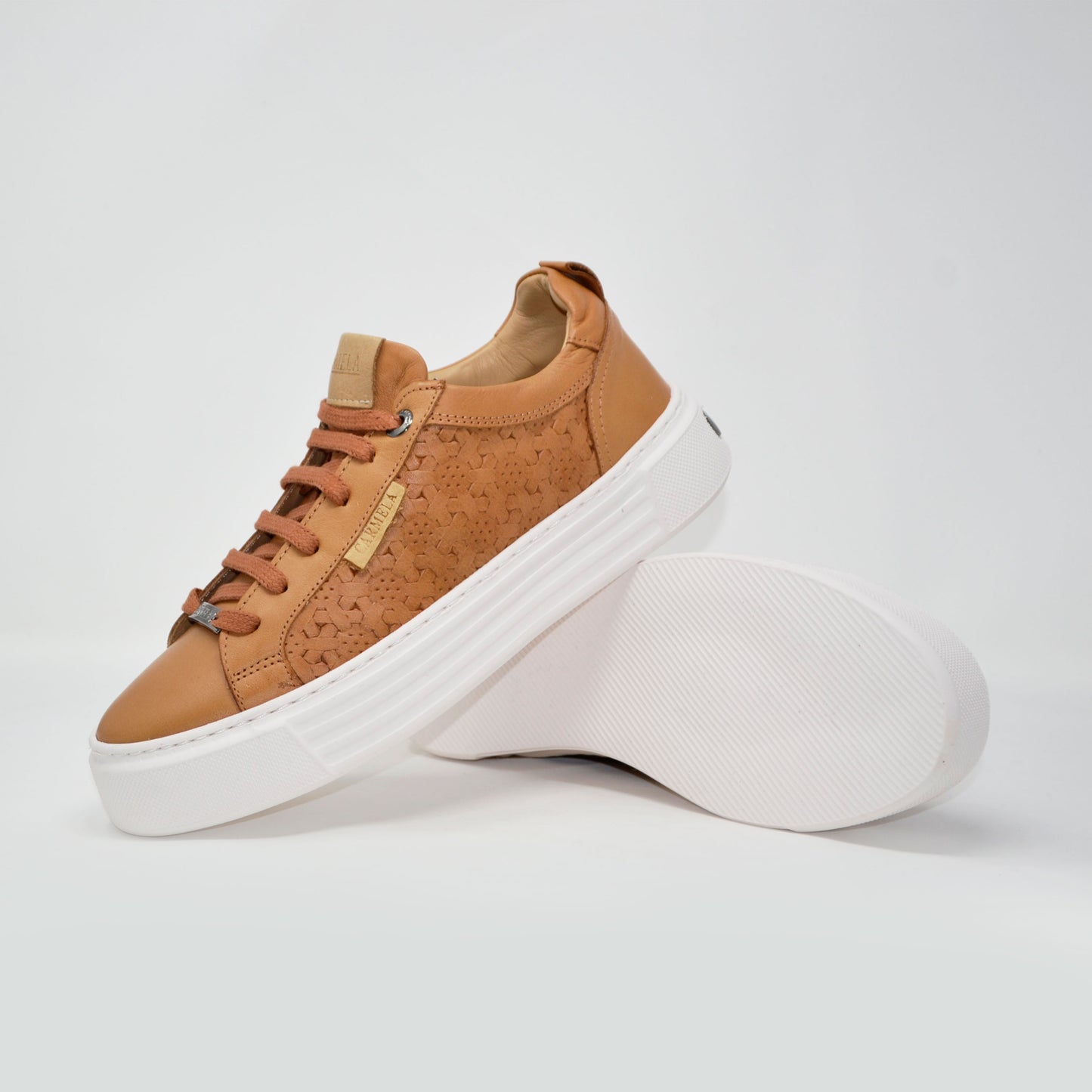 Carmela Leather Trainers