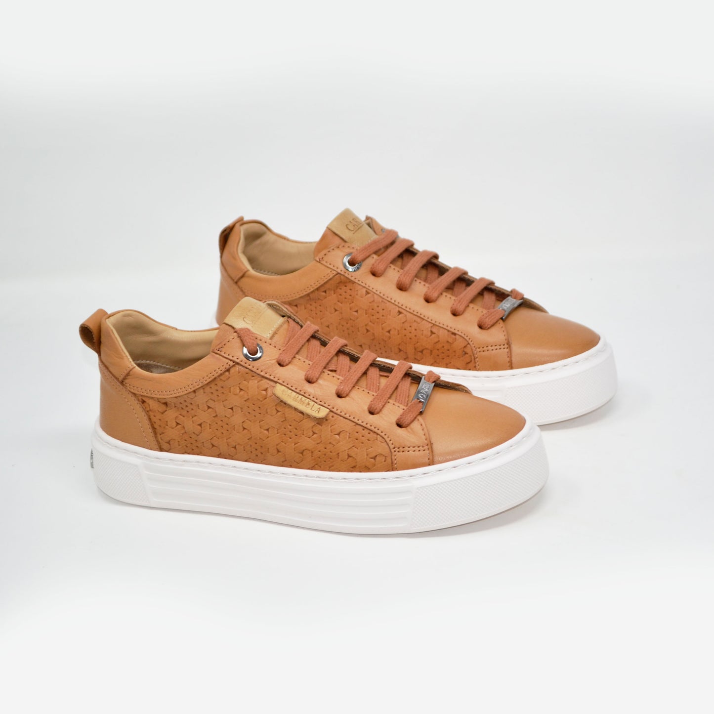 Carmela Leather Trainers