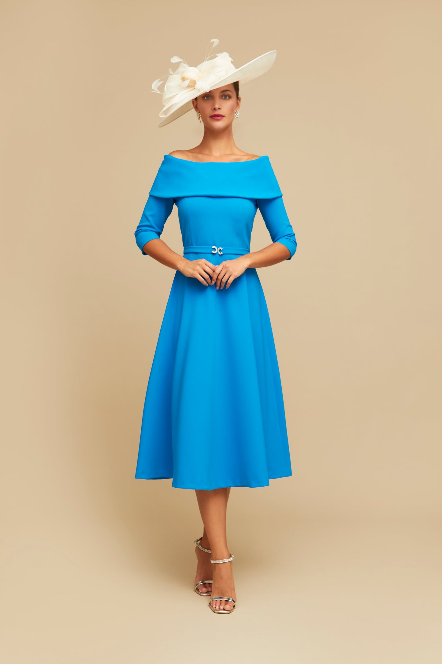 Claudia C Turquoise Dress